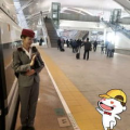 西安铁路小姐姐,青春风采，服务丝路