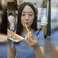 小姐姐每天吃薯条吗,小姐姐的美食日记