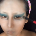 小姐姐眼部妆容图,小姐姐眼眸魅力全解析